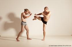 Kickbox reference poses